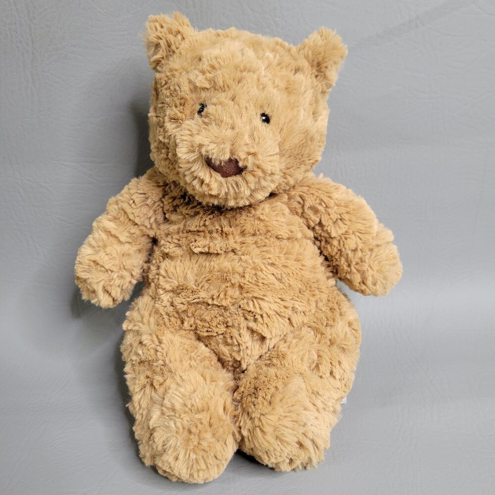 Jellycat London Brown Bartholomew Bear Plush Stuffed Animal medium